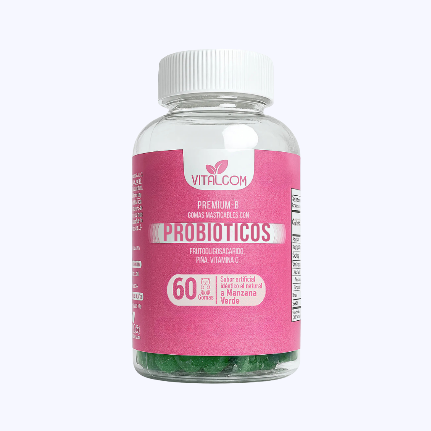 GOMAS PROBIOTICOS VITALCOM X60