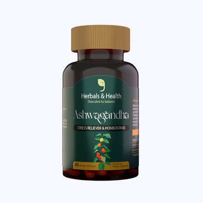 Ashwagandha 500 mg – 60 Cápsulas | Herbal & Health