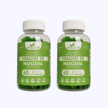 GOMAS DE VINAGRE DE MANZANA