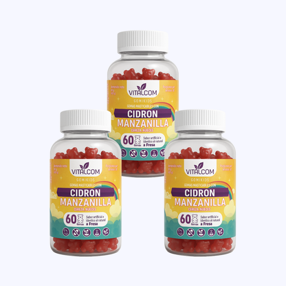 GOMIKIDS CIDRON DE MANZANA VITALCOM X60