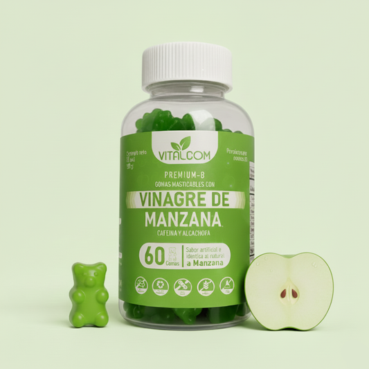 GOMAS DE VINAGRE DE MANZANA