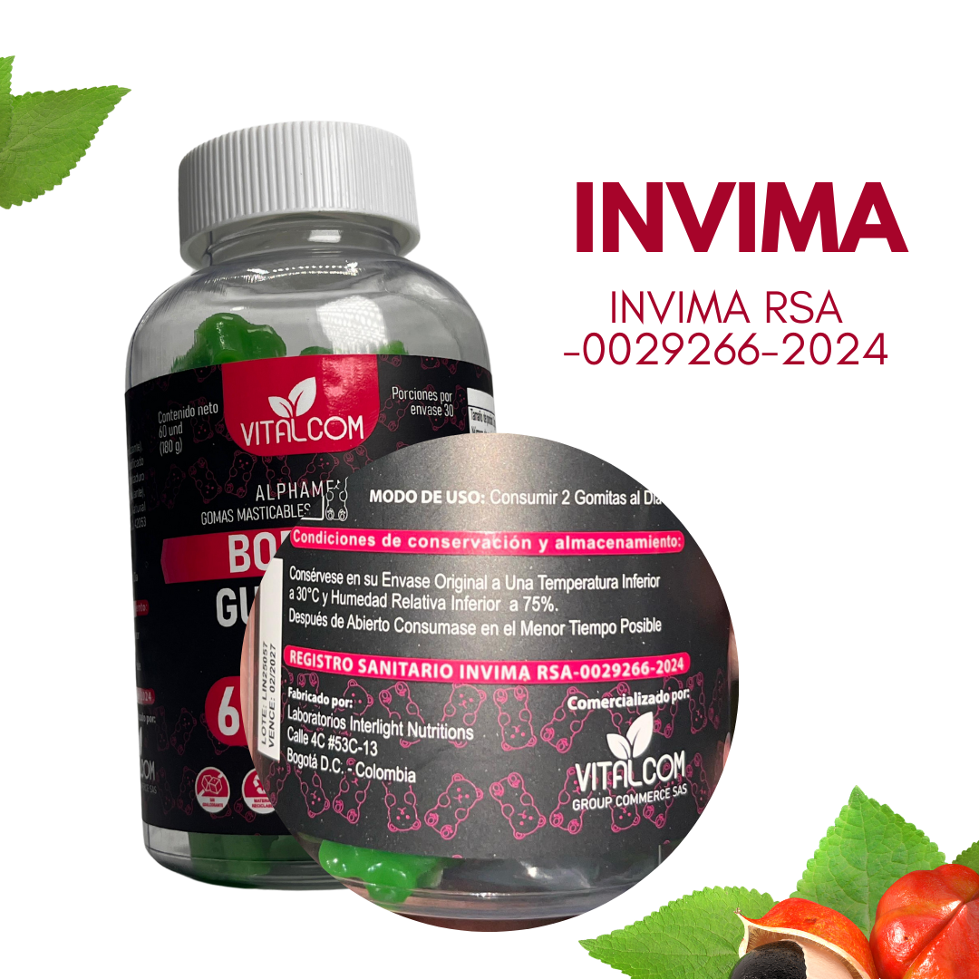 GOMAS ALPHAMEN  BOROJO VITALCOM X60