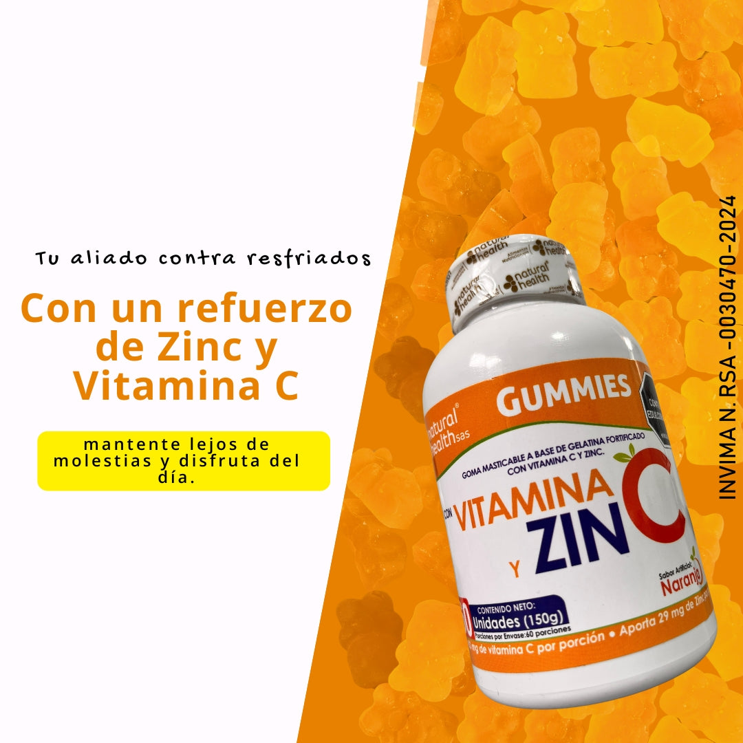 GUMMIES CON VITAMINA C x60