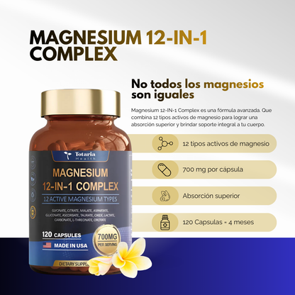 Magnesium 12-in-1 Complex 700mg