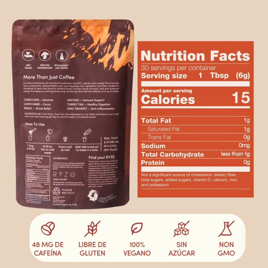 Kit Café de Hongos Ryze