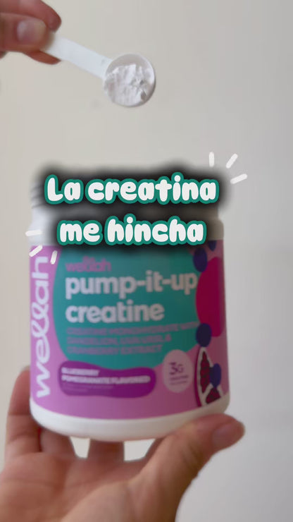 Creatina monohidratada Pump It Up – Wellah